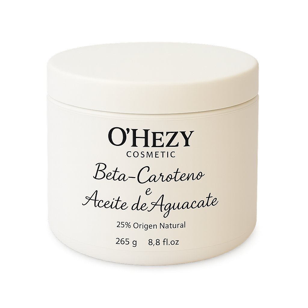 Crema corporal caroteno